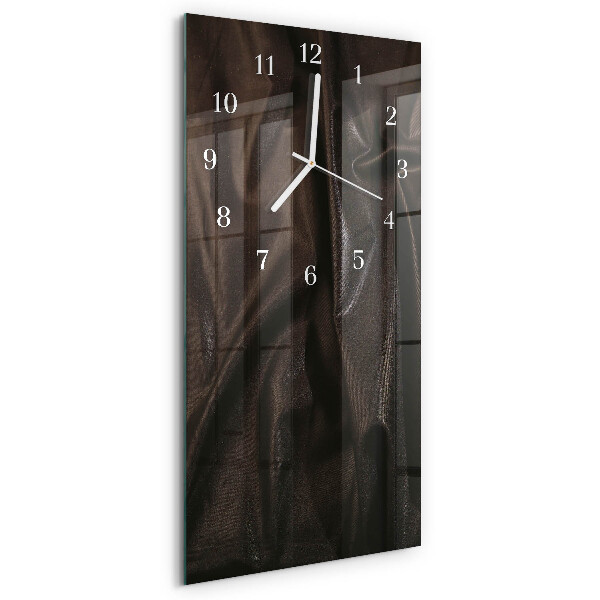 Horloge rectangulaire verticale Velours