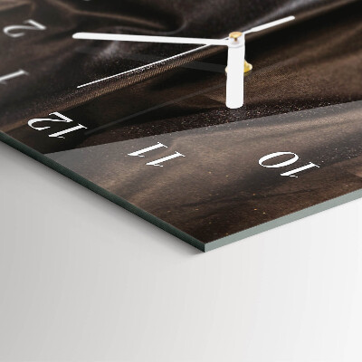 Horloge rectangulaire verticale Velours