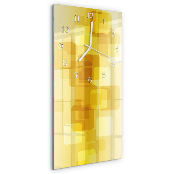 Horloge rectangulaire verticale Rectangles d'or