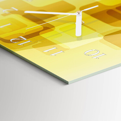 Horloge rectangulaire verticale Rectangles d'or