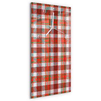 Horloge rectangulaire verticale Filet