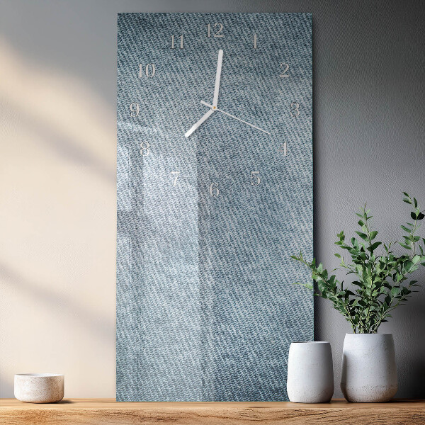 Horloge rectangulaire verticale Plastique