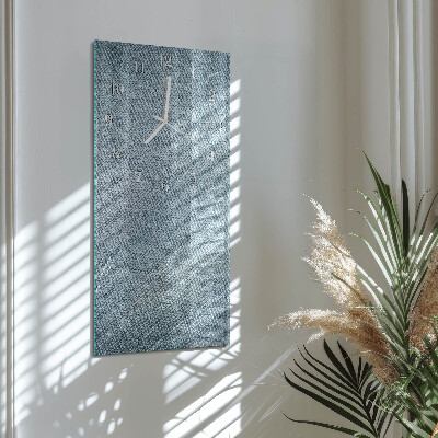 Horloge rectangulaire verticale Plastique