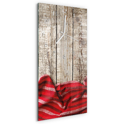 Horloge rectangulaire verticale Nappe