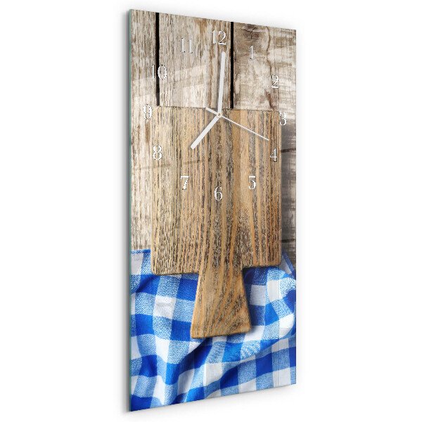 Horloge rectangulaire verticale Planches à découper