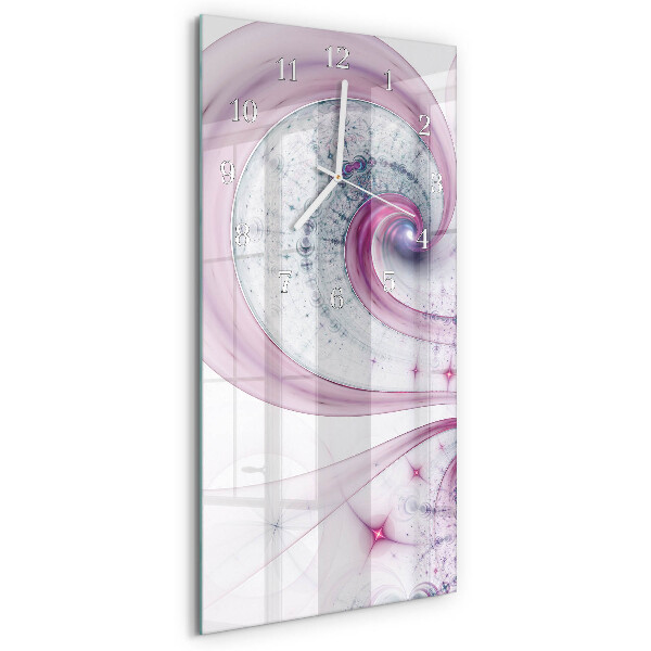 Horloge rectangulaire verticale Vortex