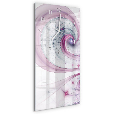 Horloge rectangulaire verticale Vortex