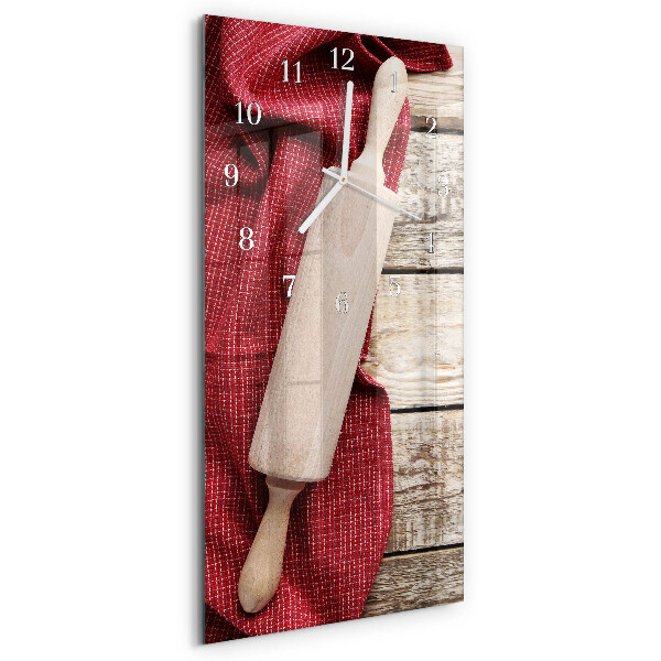 Horloge rectangulaire verticale Rouleau