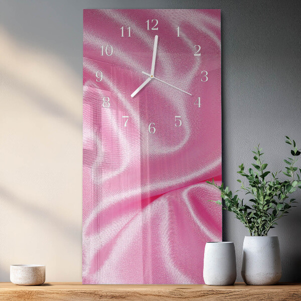 Horloge rectangulaire verticale Velours