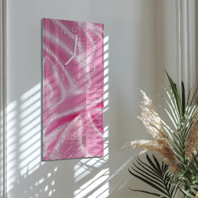 Horloge rectangulaire verticale Velours