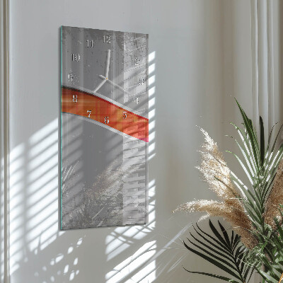 Horloge rectangulaire verticale Patrouille