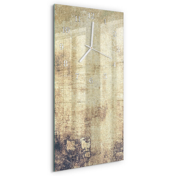 Horloge rectangulaire verticale Plastique