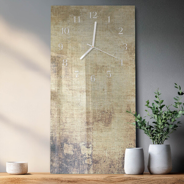 Horloge rectangulaire verticale Plastique