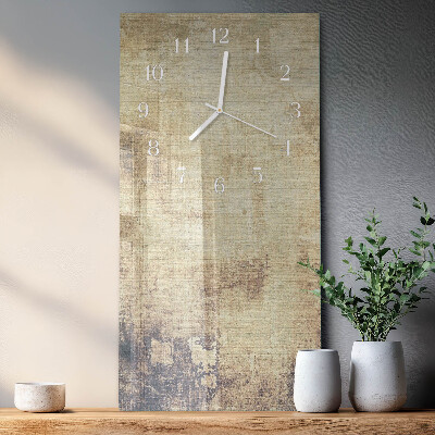 Horloge rectangulaire verticale Plastique
