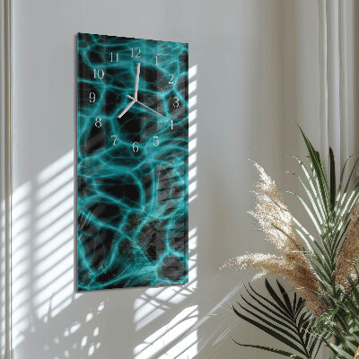 Horloge rectangulaire verticale Surface de l'eau