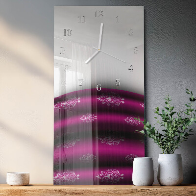Horloge rectangulaire verticale Manque