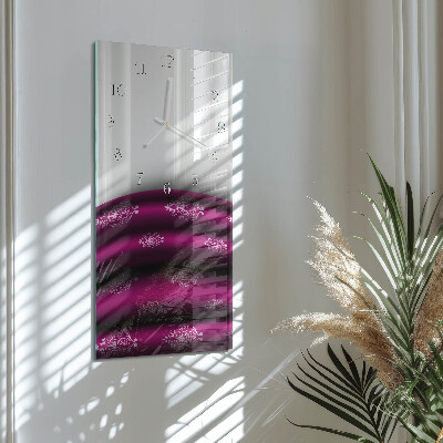 Horloge rectangulaire verticale Manque