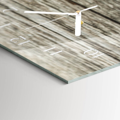 Horloge rectangulaire horizontale Noyau De Pomme