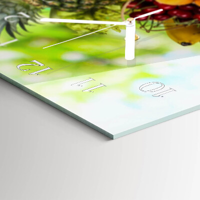 Horloge rectangulaire horizontale Fruits Et Légumes