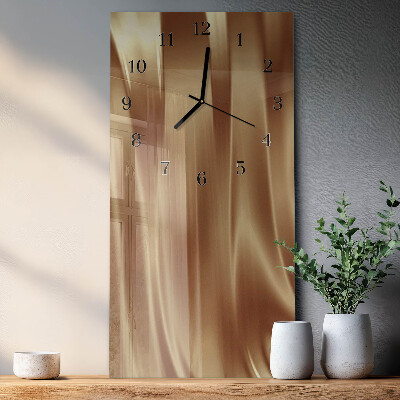 Horloge murale verticale Velours