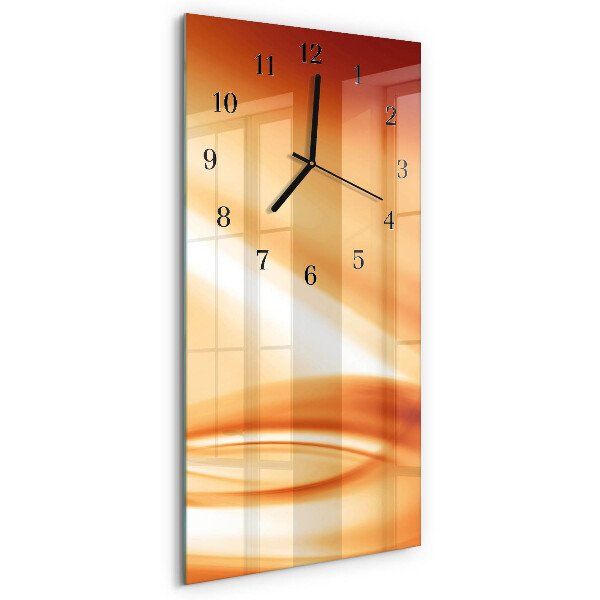 Horloge murale verticale Abstraction