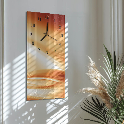 Horloge murale verticale Abstraction