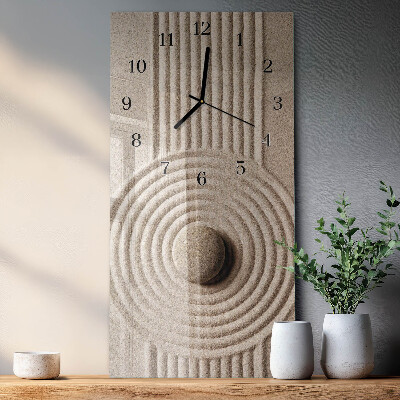 Horloge murale verticale Pierre