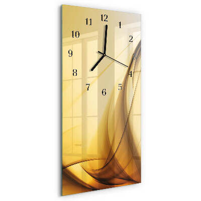 Horloge murale verticale Abstraction