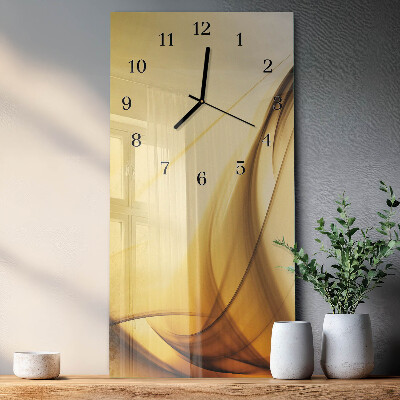 Horloge murale verticale Abstraction