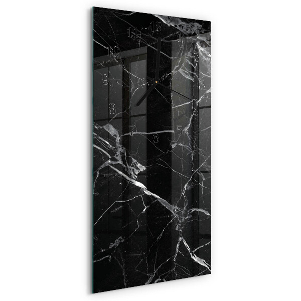 Horloge murale verticale Graphite