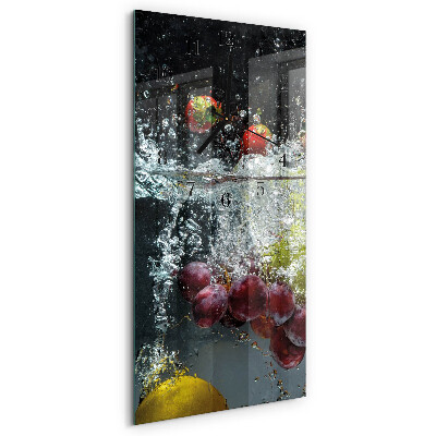 Horloge murale verticale Fruit
