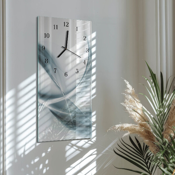 Horloge murale verticale Abstraction