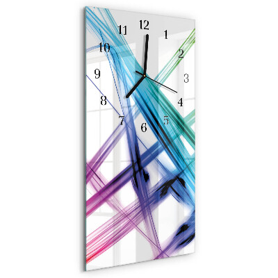 Horloge murale verticale Abstraction