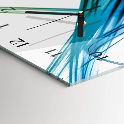 Horloge murale verticale Abstraction