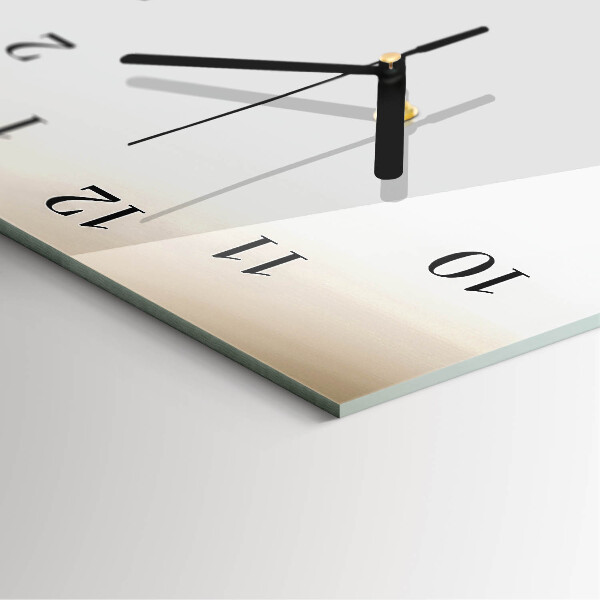 Horloge murale verticale Lignes abstraites