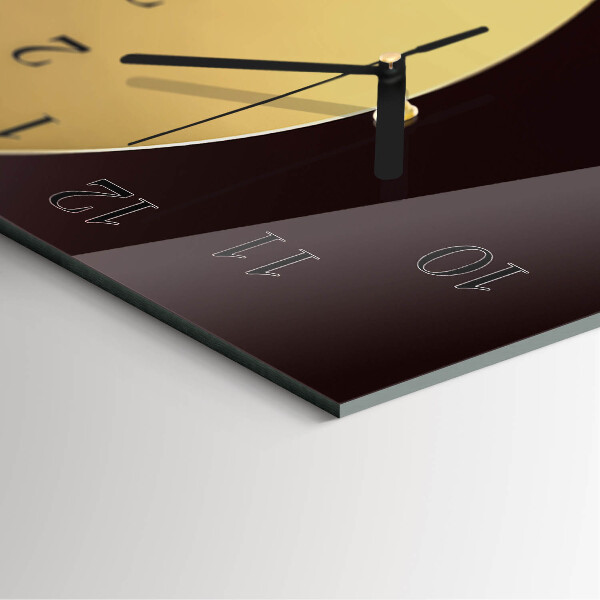 Horloge murale verticale Art abstrait