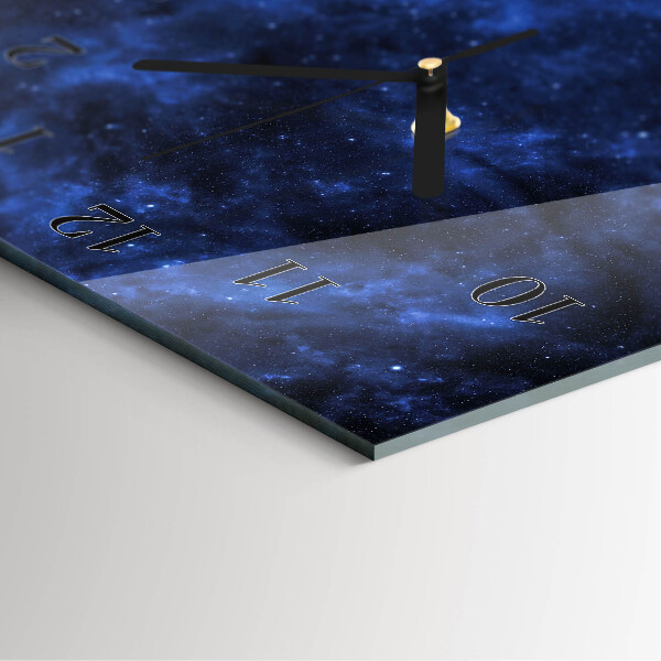 Horloge murale verticale Weltall