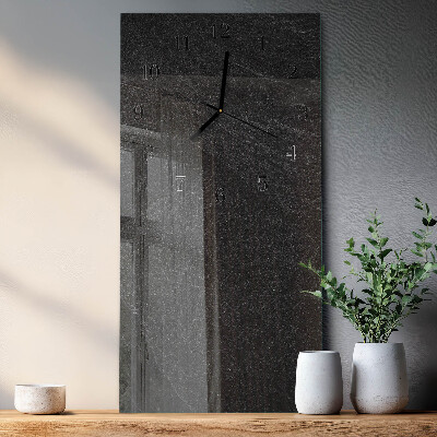 Horloge murale verticale Marbre