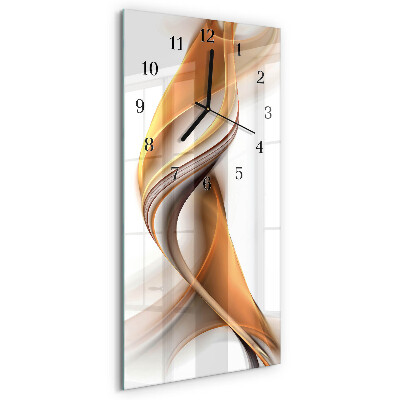 Horloge murale verticale Abstraction