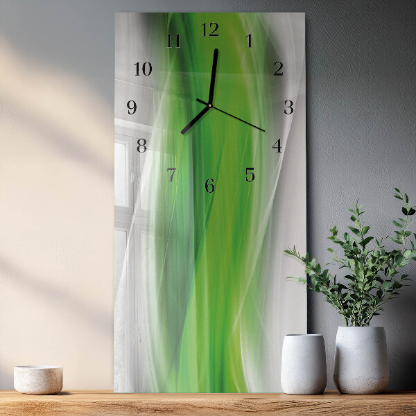 Horloge murale verticale Abstraction