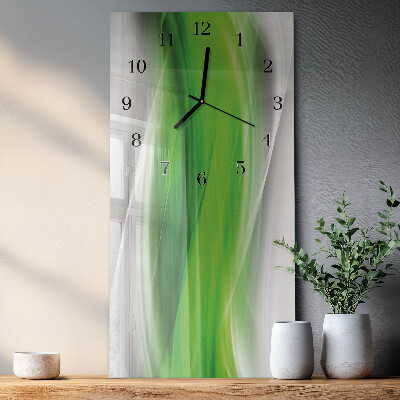 Horloge murale verticale Abstraction