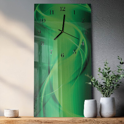 Horloge murale verticale Abstraction