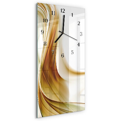 Horloge murale verticale Abstraction
