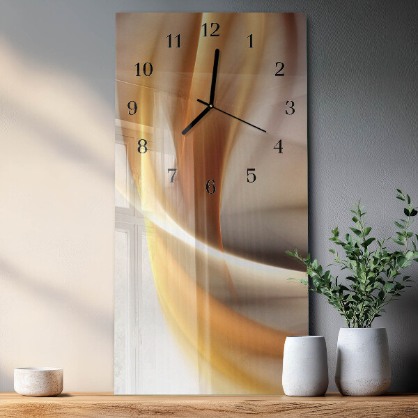 Horloge murale verticale Abstraction