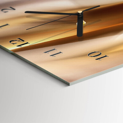 Horloge murale verticale Abstraction