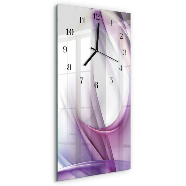 Horloge murale verticale Abstraction