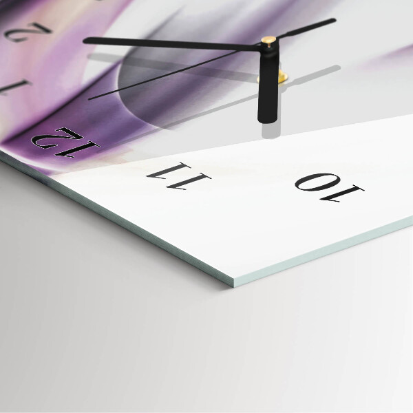 Horloge murale verticale Abstraction