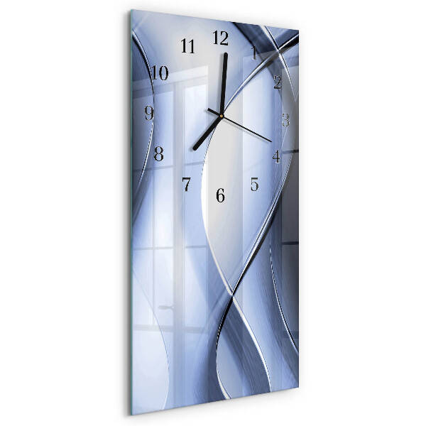 Horloge murale verticale Abstraction