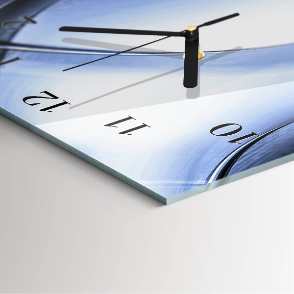 Horloge murale verticale Abstraction
