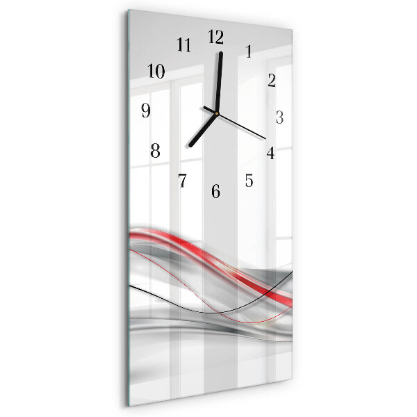 Horloge murale verticale Courbe